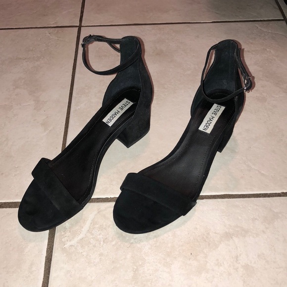 steve madden irenee black leather